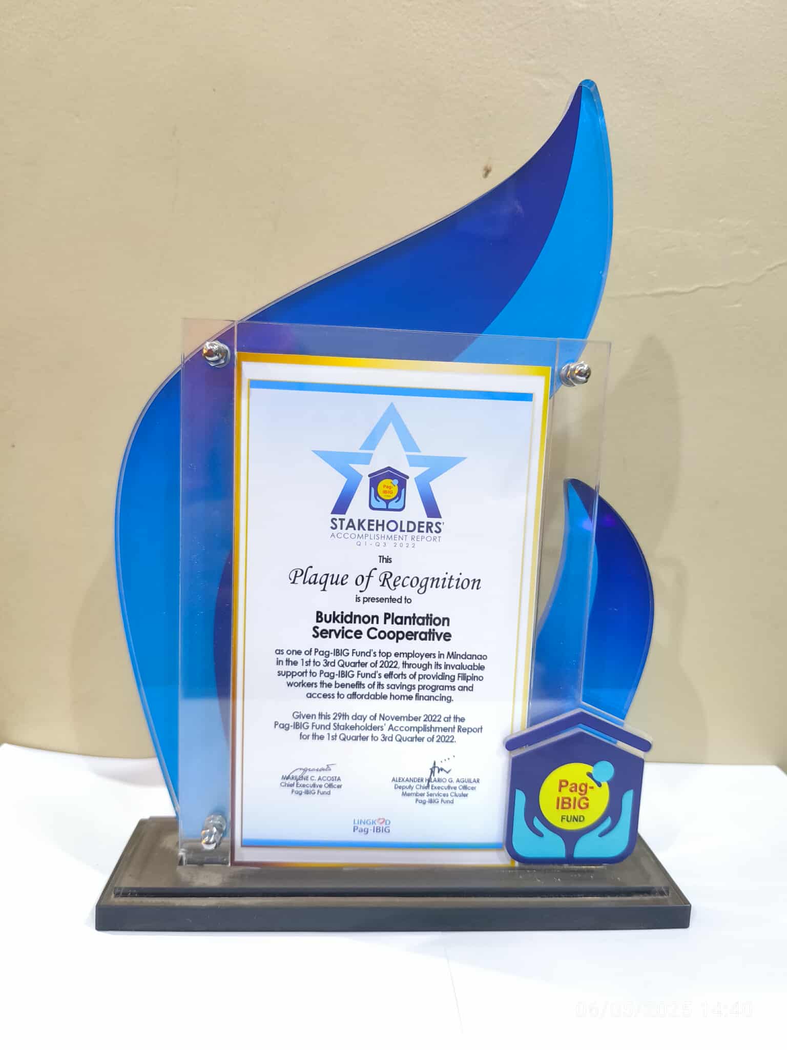 Pag-IBIG Top Private Employer in Mindanao