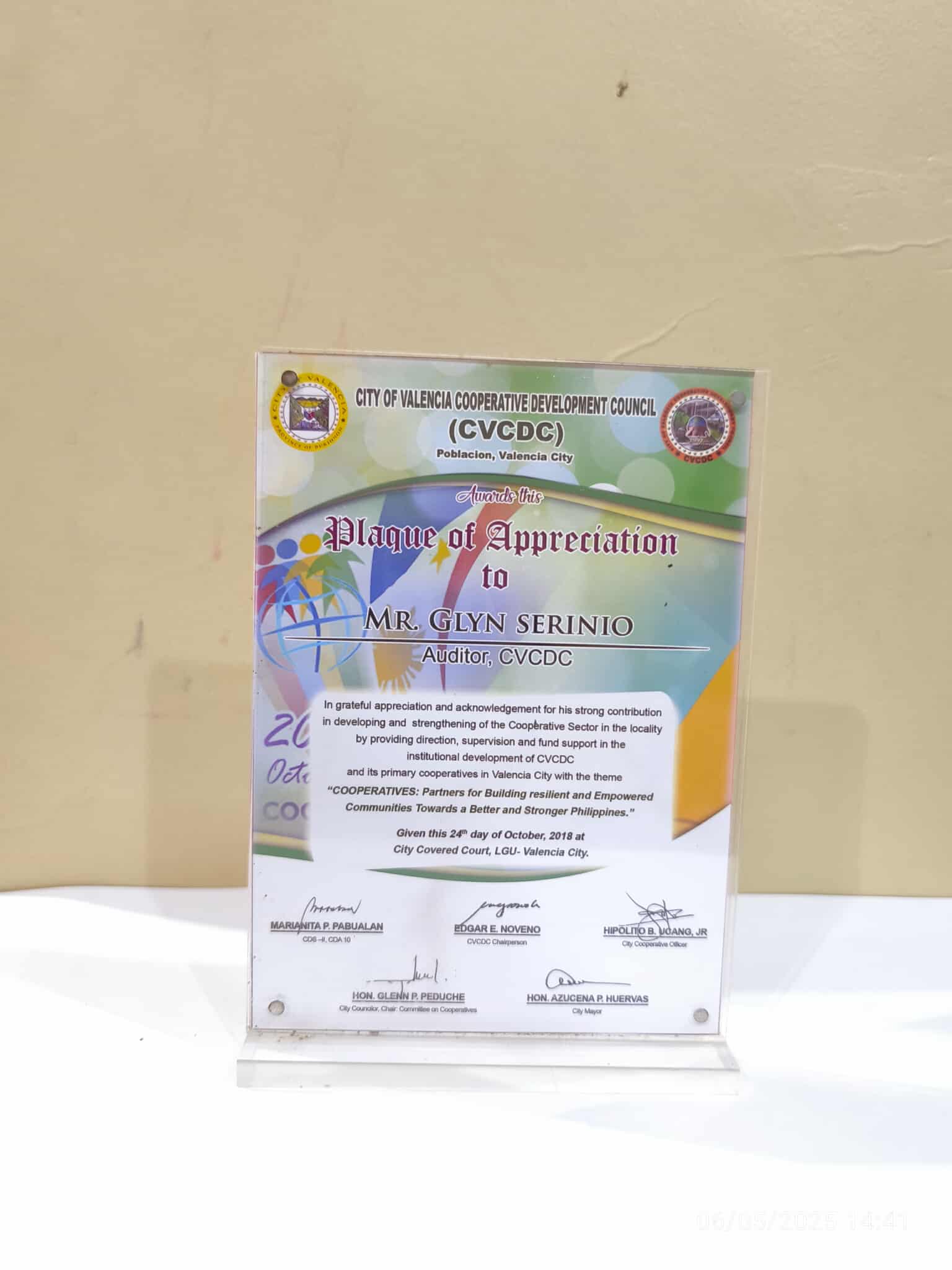 CVCDC Most Outstanding Member Cooperative